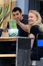SOPHIE TURNER and Joe Jonas Out in Los Angeles 06/05/2017