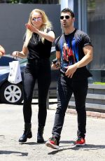 SOPHIE TURNER and Joe Jonas Out in Los Angeles 06/05/2017