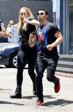 SOPHIE TURNER and Joe Jonas Out in Los Angeles 06/05/2017