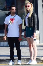 SOPHIE TURNER and Joe Jonas Out in Venice Beach 06/11/2017