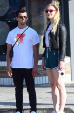 SOPHIE TURNER and Joe Jonas Out in Venice Beach 06/11/2017