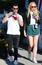 SOPHIE TURNER and Joe Jonas Out in Venice Beach 06/11/2017