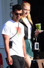 SOPHIE TURNER and Joe Jonas Out in Venice Beach 06/11/2017