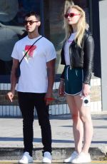 SOPHIE TURNER and Joe Jonas Out in Venice Beach 06/11/2017