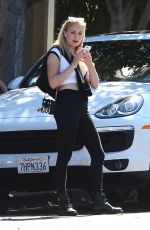 SOPHIE TURNER Out and About in West Hollywood 06/14/2017