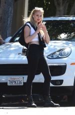 SOPHIE TURNER Out and About in West Hollywood 06/14/2017