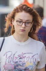 SOPHIE TURNER Out for Lunch in Montreal 06/22/2017
