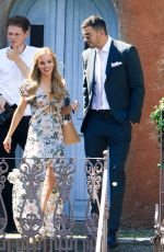 STACEY HANNANT at Jem Paul Karacan’s Wedding in Italy 06/10/2017