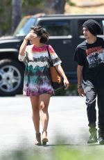STELLA HUDGENS Out Shopping at Bed Bath & Beyond in Los Angeles 06/25/2017
