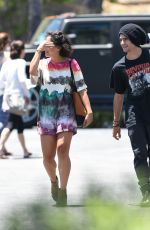 STELLA HUDGENS Out Shopping at Bed Bath & Beyond in Los Angeles 06/25/2017