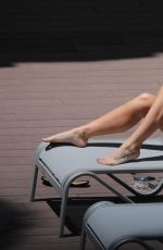 STEPHANIE DAVIS in Bikini on Vacation in Tenerife 06/10/2017