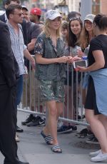 SUKI WATERHOUSE Arrives at AOL Studios in New York 06/21/2017