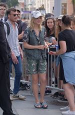SUKI WATERHOUSE Arrives at AOL Studios in New York 06/21/2017