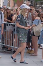 SUKI WATERHOUSE Arrives at AOL Studios in New York 06/21/2017