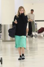 SUKI WATERHOUSE Makeup Free at Los Angeles International Airport 06/19/2017