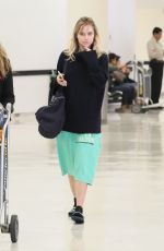 SUKI WATERHOUSE Makeup Free at Los Angeles International Airport 06/19/2017