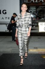 SUTTON FOSTER Arrives at Today Show in New York 06/27/2017