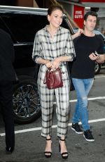 SUTTON FOSTER Arrives at Today Show in New York 06/27/2017