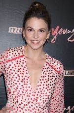 SUTTON FOSTER at Younger Season 4 Premiere in New York 06/27/2017