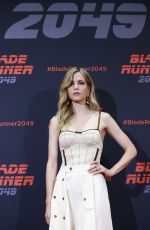 SYLVIA HOEKS at Blade Runner 2049 Photocall in Barcelona 06/19/2017