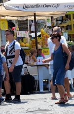 SYLVIE MEIS Out and About in Capri 06/24/2017