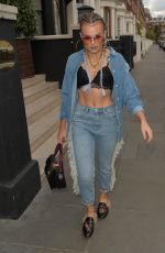 TALLIA StORM Leaves Blakes Hotel in London 06/09/2017