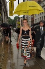 TALLIA STORMA Arrives at Rihanna x Chopard Event in London 06/27/2017