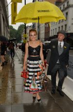 TALLIA STORMA Arrives at Rihanna x Chopard Event in London 06/27/2017