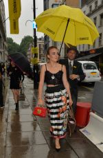 TALLIA STORMA Arrives at Rihanna x Chopard Event in London 06/27/2017