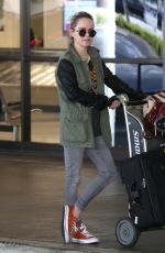 TARYN MANNING at Los Angeles International Airport 06/26/2017