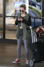 TARYN MANNING at Los Angeles International Airport 06/26/2017