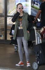 TARYN MANNING at Los Angeles International Airport 06/26/2017