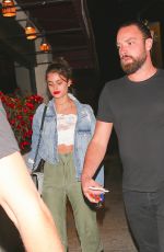 TAYLOR HILL Leaves Matsuhisa in Beverly Hills 06/17/2017