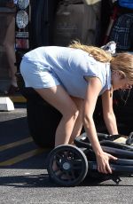 TERESA PALMER Out for Breakfast in Los Angeles 06/17/2017