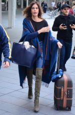 TERI HATCHER Arrives at Airport in Sydney 06/16/2017
