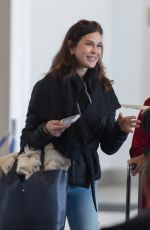 TERI HATCHER at Airport in Perth 06/27/2017