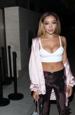 TINASHE Arrives at Moschino Spring Summer Party 06/08/2017