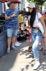 TULISA CONTOSTAVLOS Arrives at Sarm Studios in London 06/18/2017