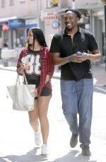 TULISA CONTOSTAVLOS Out and About in London 06/23/2017