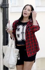TULISA CONTOSTAVLOS Out and About in London 06/23/2017