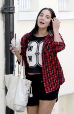 TULISA CONTOSTAVLOS Out and About in London 06/23/2017