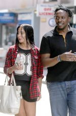 TULISA CONTOSTAVLOS Out and About in London 06/23/2017