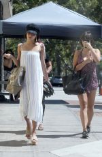 VANESSA and STELLA HUDGENS Out for Lunch in Los Angeles 06/17/2017