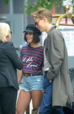 VANESSA HUDGENS and Austin Butler Out in New York 06/23/2017