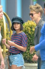 VANESSA HUDGENS and Austin Butler Out in New York 06/23/2017