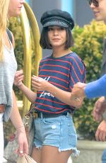 VANESSA HUDGENS and Austin Butler Out in New York 06/23/2017