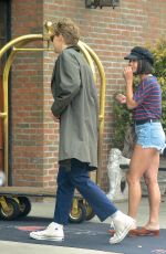 VANESSA HUDGENS and Austin Butler Out in New York 06/23/2017