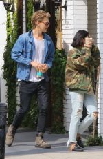 VANESSA HUDGENS and Austin Butler Out in Studio City 05/31/2017