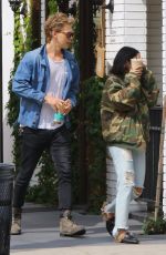 VANESSA HUDGENS and Austin Butler Out in Studio City 05/31/2017