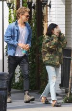 VANESSA HUDGENS and Austin Butler Out in Studio City 05/31/2017